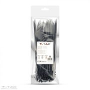 Kábelkötegelő fekete 2,5x200 mm (100db/csomag) - 11164 V-TAC