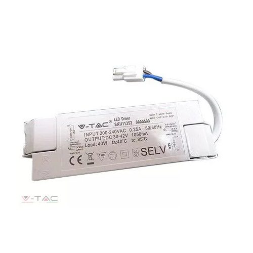 40W-os tápegység LED panelhez - 11352 V-TAC