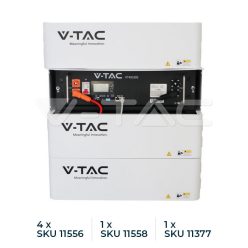 Rack tároló 5kWh VT48100E-P2 Akkumulátorhoz, maximum 5 egység vtac_v-tac_sku-11556-2