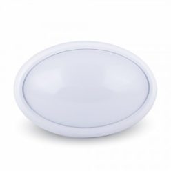   8W LED Mennyezeti lámpatest ovális fehér 3000K - 1264 (V-TAC)