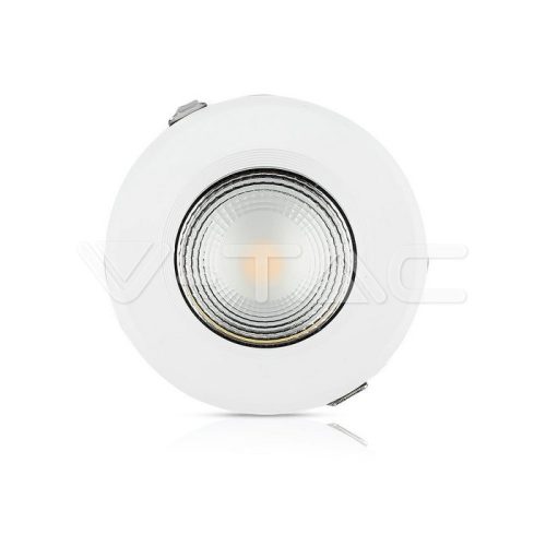 10W LED COB Mélysugárzó Kerek A++ 120 lm/W Meleg fehér (V-TAC)