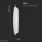 60W Wifis Smart LED mennyezeti design lámpa 3 in 1 - 1498 (V-TAC)