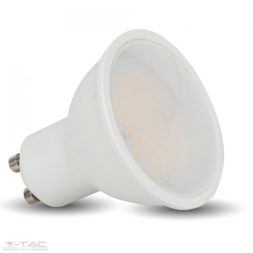 7W Dimmelhető LED spotlámpa GU10 opál 110° Meleg fehér - 1669 - V-TAC