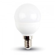   4,5W V-TAC PRO LED izzó E14 kisgömb 4000K természetes fehér 5 év garancia