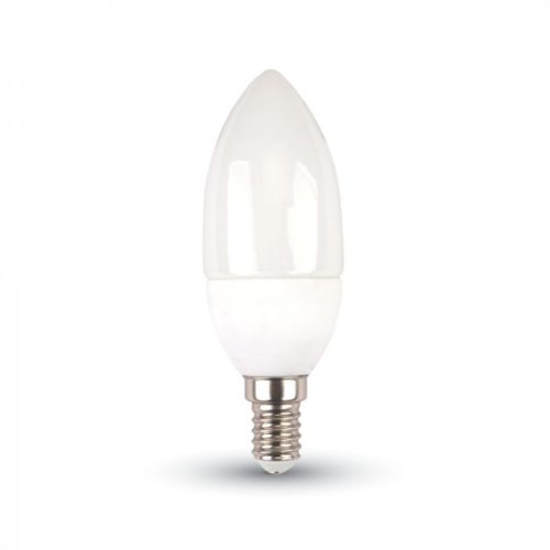 5,5W V-TAC PRO LED izzó E14 gyertya 4000K természetes fehér 5 év garancia