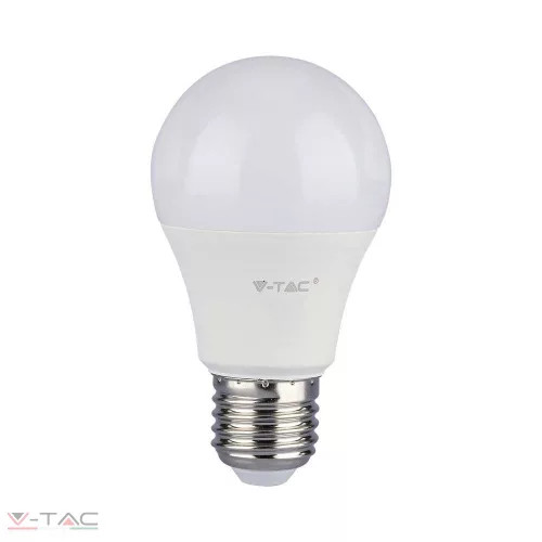 10,5W LED izzó E27 A60 4000K - 21178 (V-TAC)