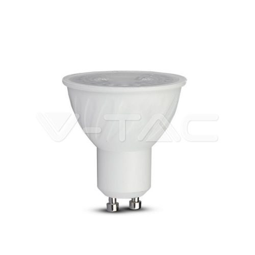 6W LED spotlámpa Samsung chip GU10 lencsés 38° 3000K - PRO21189  (V-TAC)