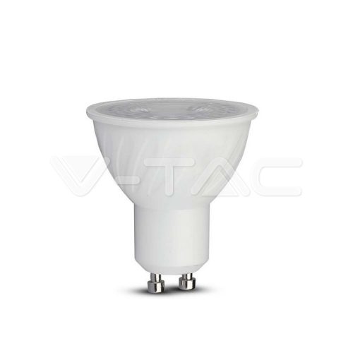 6W Dimmelhető LED spotlámpa Samsung chip GU10 lencsés 38° 3000K  - 21195  (V-TAC)