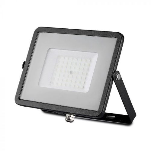 50W LED reflektor Samsung chip fekete 3000K - 21406 (V-TAC)