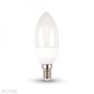 4,5W LED izzó gyertya E14 Meleg fehér - 2142151 - (V-TAC)