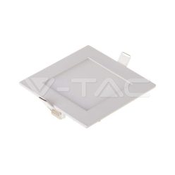 6W LED Premium Panel, négyzet alakú 6400K (V-TAC)