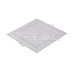 18W LED Premium Panel, négyzet alakú 3000K (V-TAC)