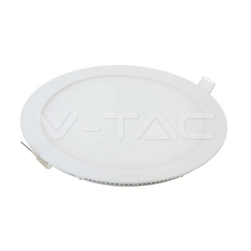 24W LED Premium Panel, kerek forma 4000K (V-TAC)