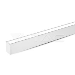 LED Lineáris lámpatest SAMSUNG Chip 40W  függesztékkel, fehér szín 6400K 1200x35x67mm vtac_v-tac_sku-21602-2