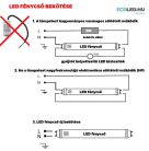 V-TAC LED fénycső 1500mm 22W 4000K Samsung Chip