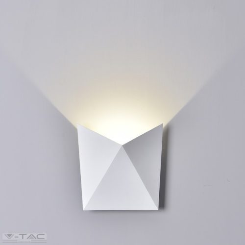 5W szögletes fehér fali lámpa 3000K IP65 - 218280 V-TAC