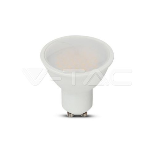 10W LED spotlámpa GU10 Samsung chip opál Meleg fehér 110° - 21878  (V-TAC)