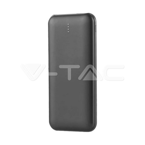 10000mAh Power Bank 2A 30CM C típusú kábel, fekete színű vtac_v-tac_sku-23036-2