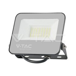   30W reflektor RGB+fehér matt üveg, fekete színű, vezérlővel IP65 (V-TAC)