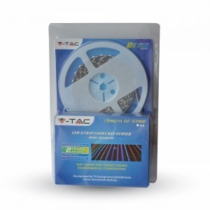 LED szalag szett 5050 30 LEDs RGB IP65 vízálló /2118+3033+3304/ (5 méter) (V-TAC)