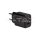 20W 1 USB-A + USB C töltőfej, fekete színű (V-TAC)
