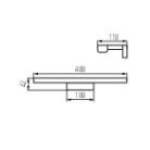 ASTEN LED lámpa IP44  8W  4000K  26680 (Kanlux)