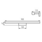 ASTEN LED lámpa IP44  15W  4000K  26682 (Kanlux)