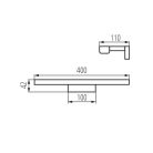 ASTEN LED lámpa IP44  8W  4000K  26686 (Kanlux)