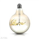 Love Retro LED izzó - 5W Filament E27 G125 2200K - 2700 (V-TAC)