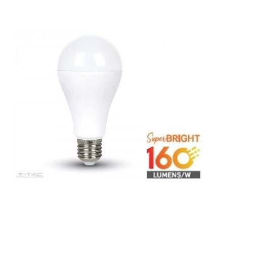 6,5W LED fényforrás A60 E27 (160Lm/Watt) A++ 4000K - 2807 V-TAC