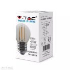 6W Retro LED izzó Filament E27 G45 Meleg fehér - 2842 (V-TAC)