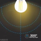 Retro LED izzó - 6W Filament E27 G45 130lm/W Napfény fehér - 2852 (V-TAC)