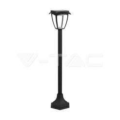   2W LED Szolár lámpa, fekete színű 3 az 1-ben IP44 (V-TAC)