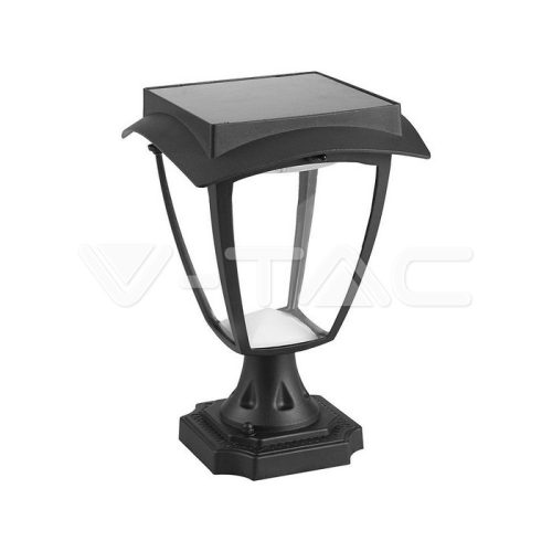 2W LED Szolár lámpa fekete színű 3000K, 6000K IP44 vtac_v-tac_sku-2893-2