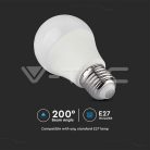 8,5W LED izzó E27 A60 RGB+4000K távirányítóval - 2928 (V-TAC)