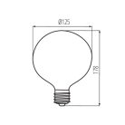 Filament LED izzó E27  7W  3000K  29638 (Kanlux)