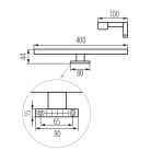 ASTIM LED lámpa IP44  8W  4000K  34930 (Kanlux)