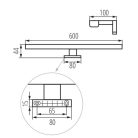 ASTIM LED lámpa IP44  12W  4000K  34933 (Kanlux)