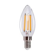 Kanlux Filament LED izzó / E14 / 6W / meleg fehér 35272