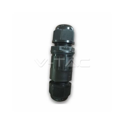 Vízhatlan kötődoboz fekete (kapszula) - 3621 V-TAC