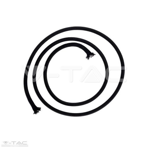 Fekete szövet kábel - 3778 V-TAC