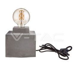 Asztali lámpa E27 beton Ф160 vtac_v-tac_sku-3851-2