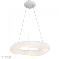   32W LED dimmelhető design csillár kör fehér - 3958 (V-TAC)