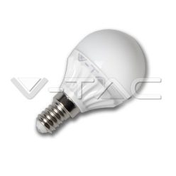 4W LED izzó E14 P45 Hideg fehér - 4124 (V-TAC)