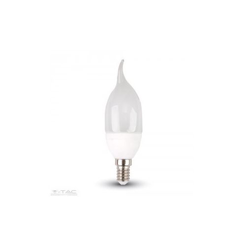 4W LED izzó E14 gyertyaláng Napfény fehér - 4156 V-TAC