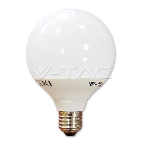 V-TAC LED gömb E27 13W=75W 1055Lm 2700K meleg fehér V-TAC LED izzó