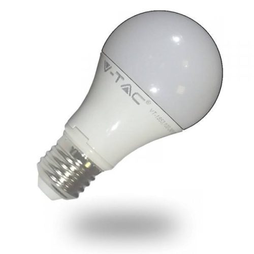 V-TAC LED körte E27 3 lépésben Dimmelhető 9W=60W 2700K meleg fehér V-TAC LED izzó