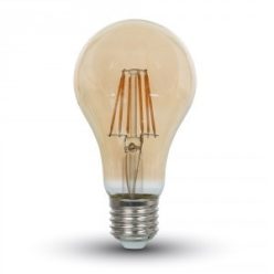   Retro LED izzó - 8W E27 A67 Filament szabadalmi borostyán burkolat 2200K 4472 (V-TAC)