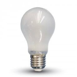   Retro LED izzó - 4W Filament opál E27 A60 Természetes fehér 4487 (V-TAC)