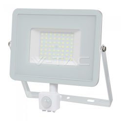   50W LED Reflektor mozgásérzékelős, Samsung Chip,manuális felülíró funkcióval, fehér színű 6400K (V-TAC)